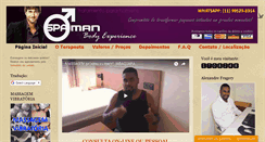 Desktop Screenshot of alexandremassagem.com.br